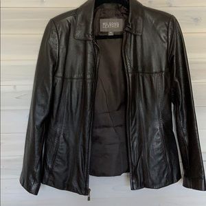 Leather jacket